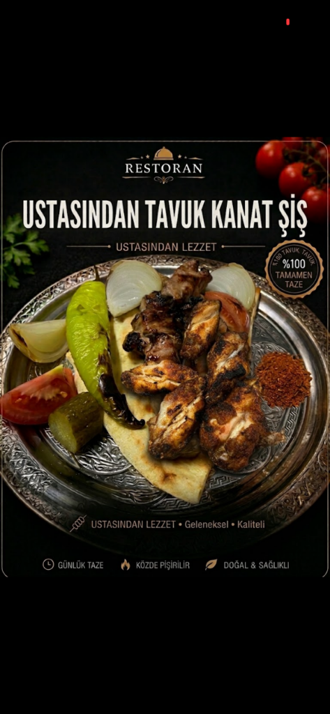 Tavuk Kanat -But karışık